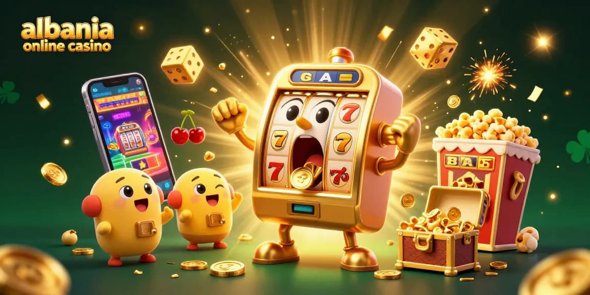 Experience excitement as the albania online casino slot machines hit jackpots and celebrate victory.