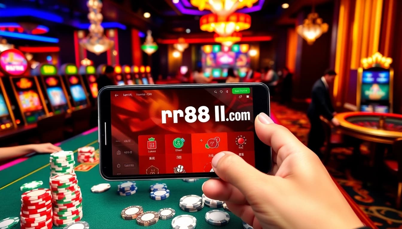 Experience high-stakes gambling with rr88k1 com's vibrant casino tables and modern interfaces.