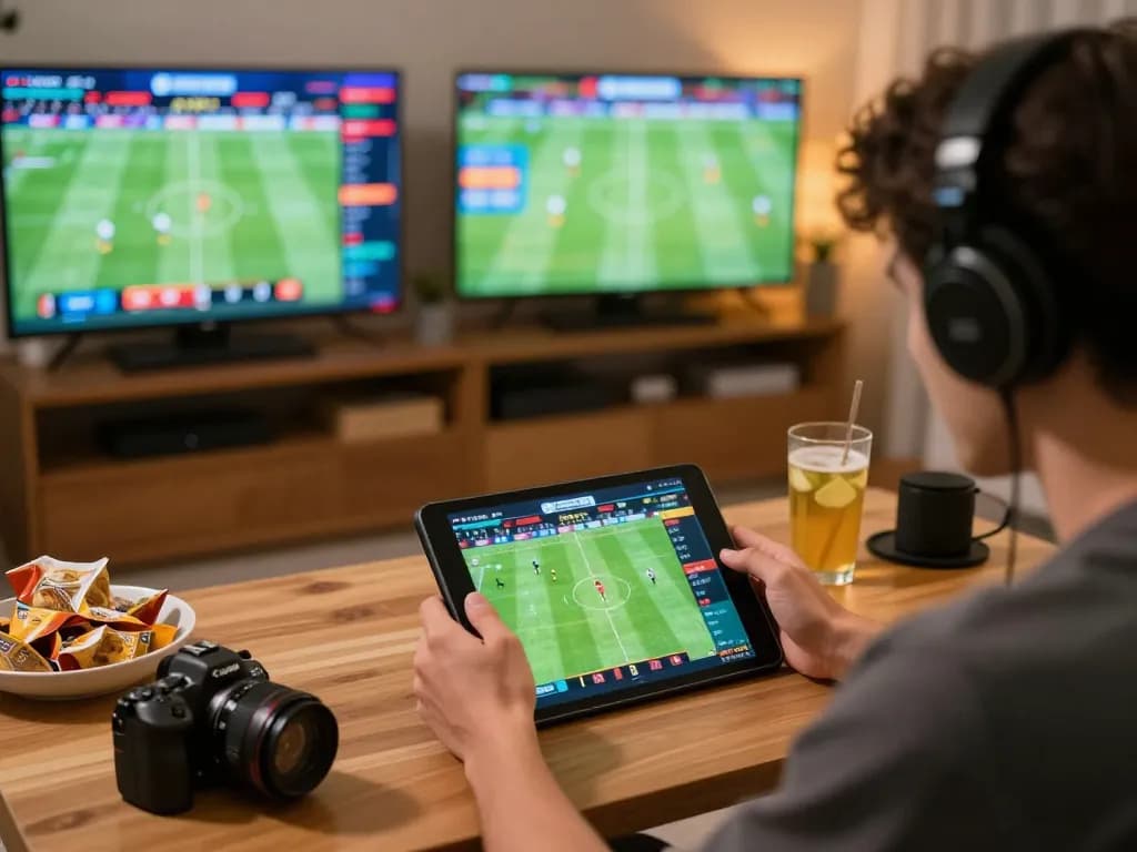Engage in live sports betting with w4u using your tablet and catching all the action.