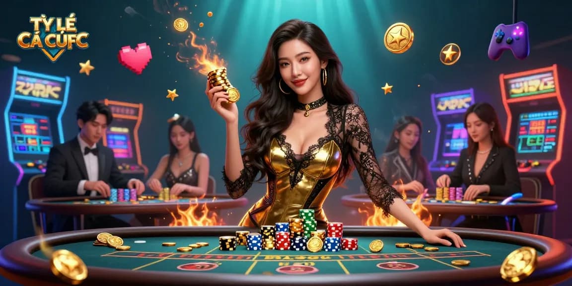 Engage with TỶ LỆ CÁ CƯỢC as skilled players enjoy exclusive baccarat at a luxurious casino.