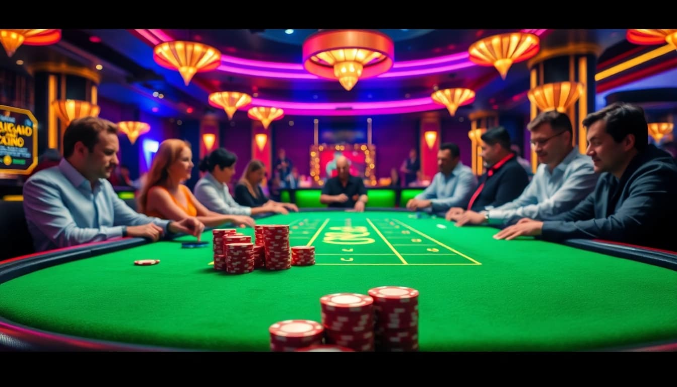 Situs toto mengajak Anda merasakan keseruan di meja kasino yang glamor.