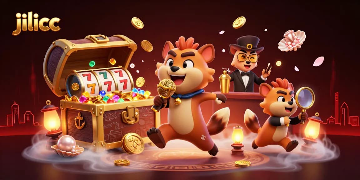 Experience the vibrant casino world of jilicc with hyenas in laughter and gaming action.