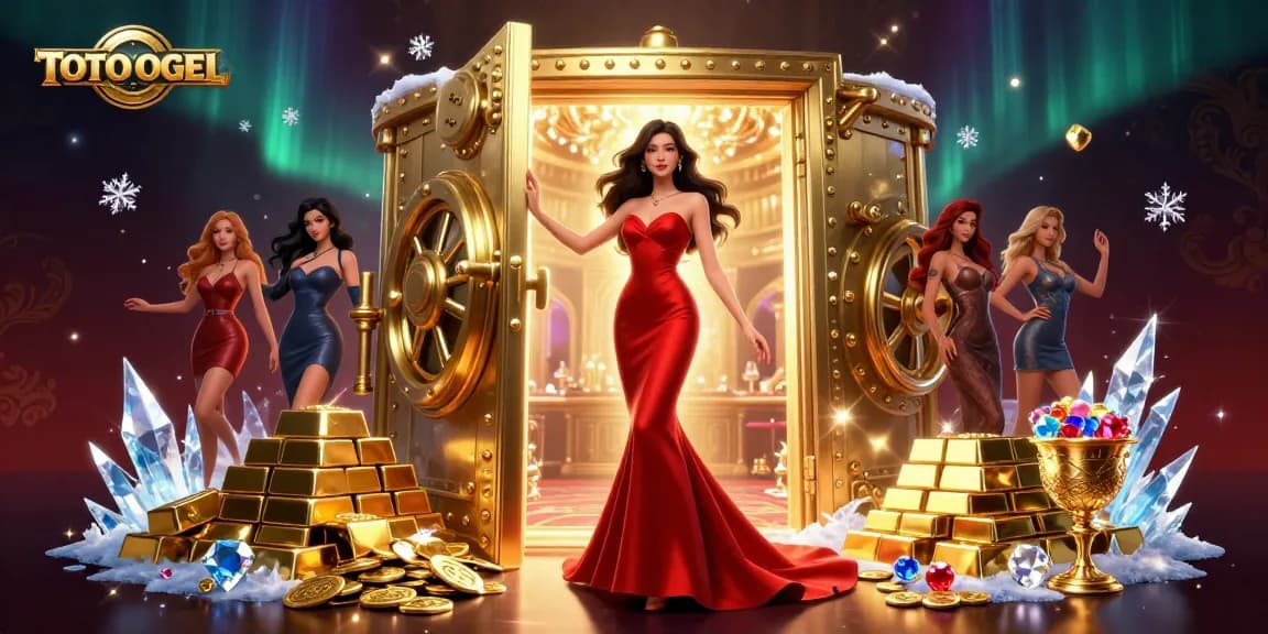 Engage in thrilling TOTOTOGEL gameplay amidst luxury settings and dazzling treasures