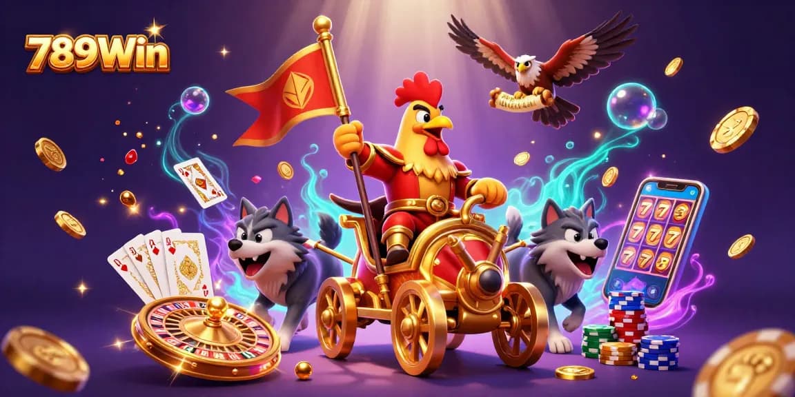 Experience thrilling moments with 789Win’s lively casino adventure scene, filled with engaging action and vibrant visuals.