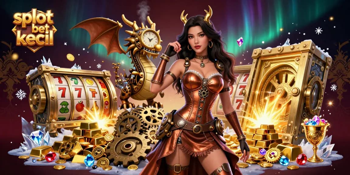 Experience thrilling gameplay with slot bet kecil alongside a stunning character and dynamic casino elements.