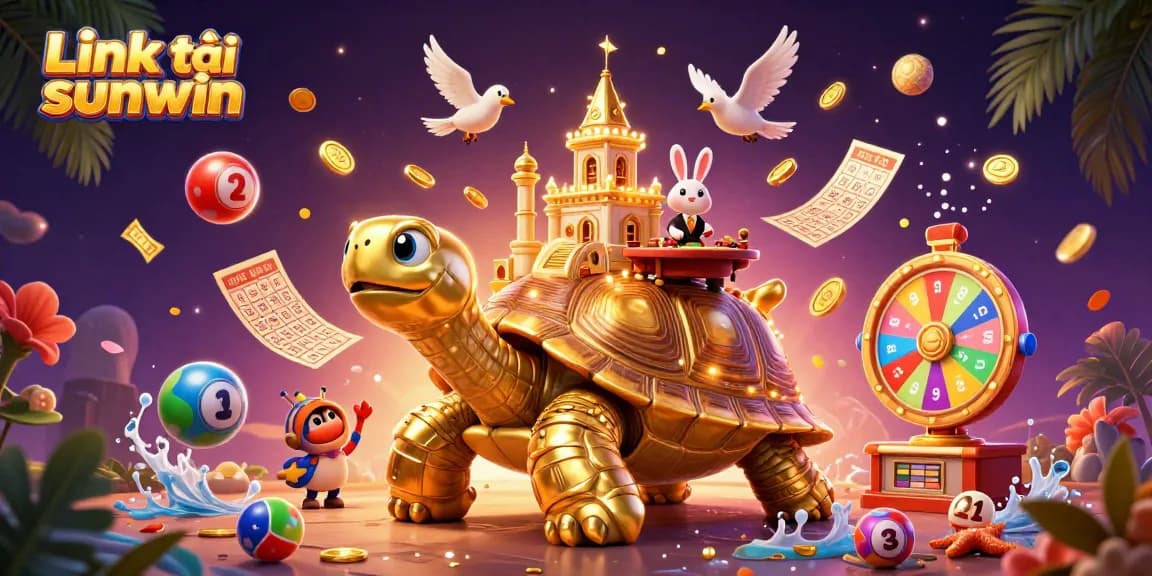 Spin colorful lottery balls as you access Link tải sunwin for a vibrant gaming adventure.