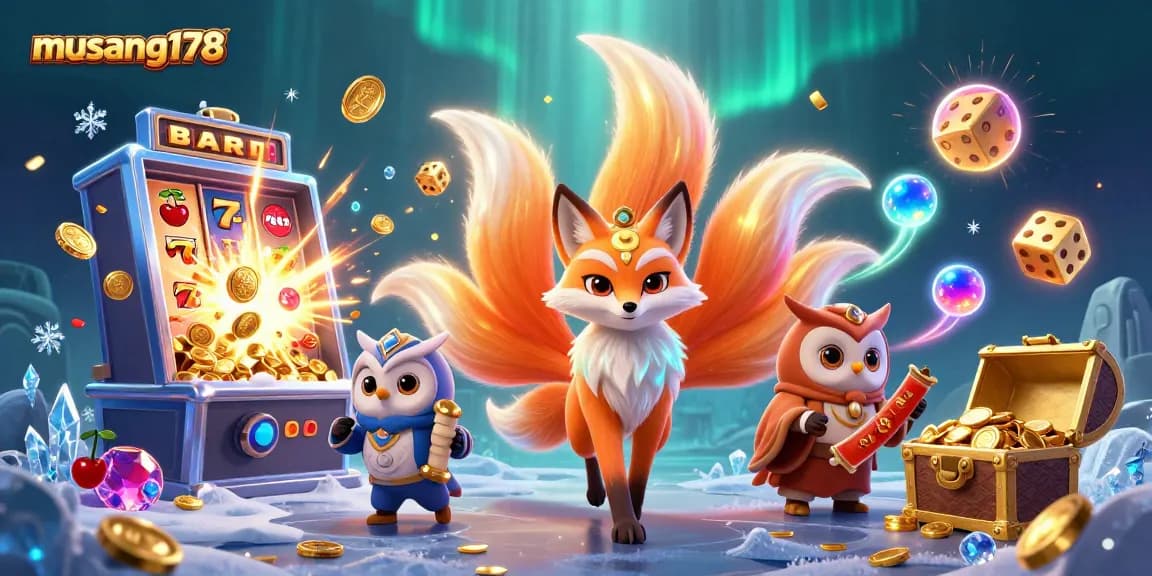 musang178 menghadirkan slot jackpot spektakuler dengan karakter animasi 3D memukau
