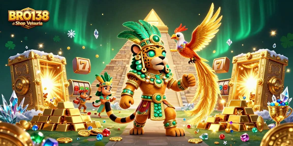 Experience thrilling slots at BRO138 di Shop Velouria with exciting jackpots and vibrant graphics.