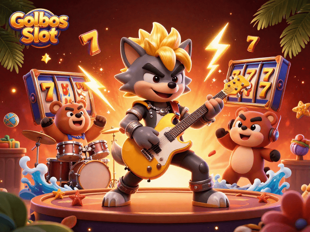 Engage with Golbos Slot as players enjoy vibrant casino scenes filled with dynamic characters and game elements.