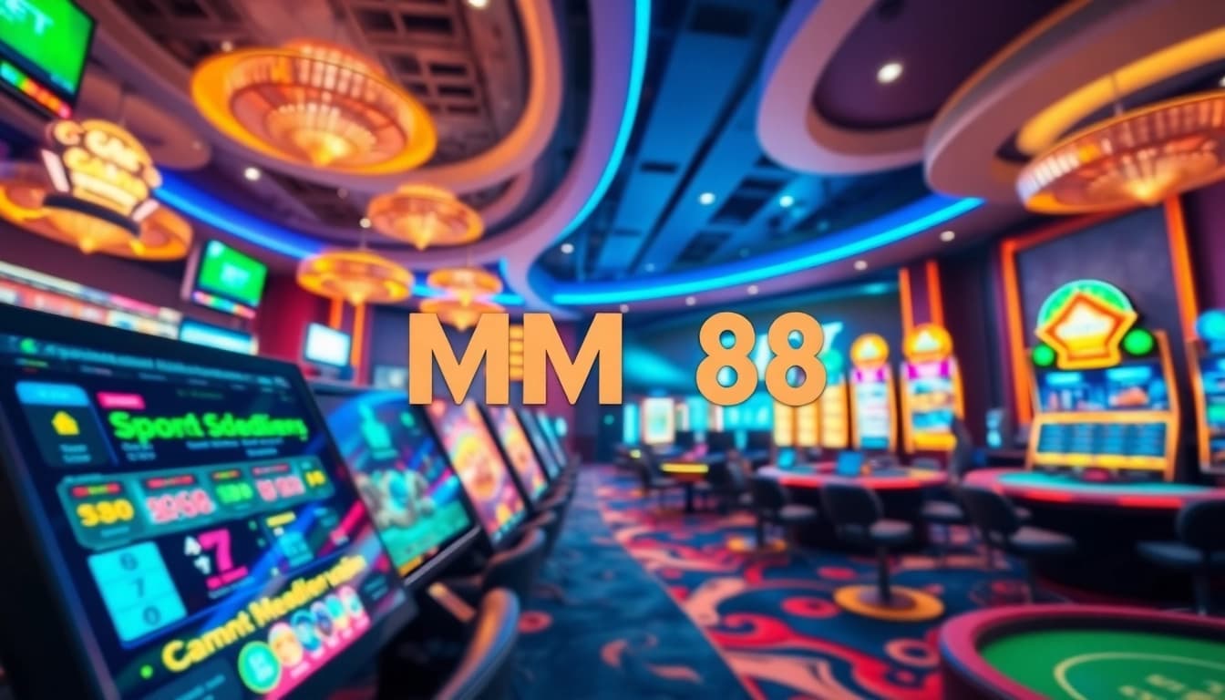 Experience MM88's thrilling online gaming environment with engaging visuals and top-notch security.