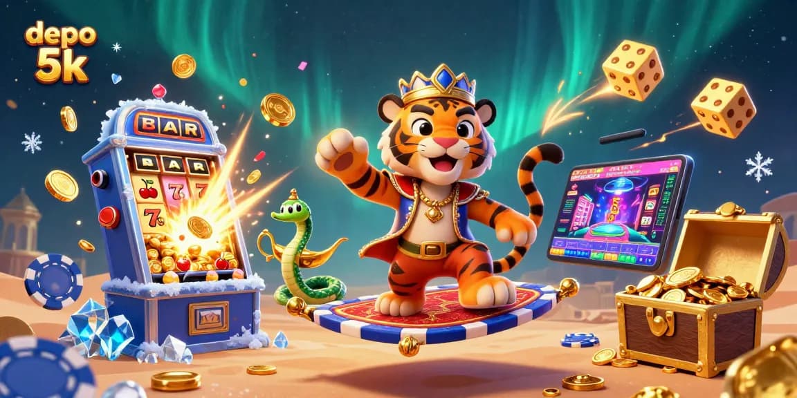 Raih kemenangan besar dengan bermain slot gacor di depo 5k yang mudah dan menyenangkan.