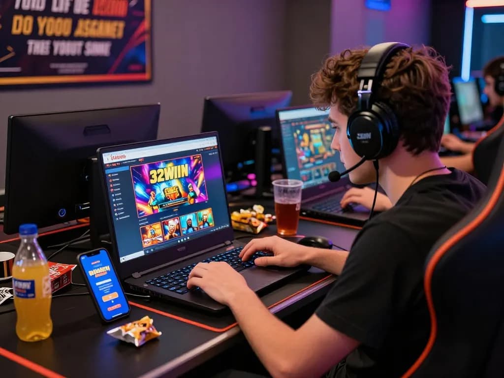 Experience immersive online betting at https://32win.agency/ with vibrant gaming environment and engaging player setup.