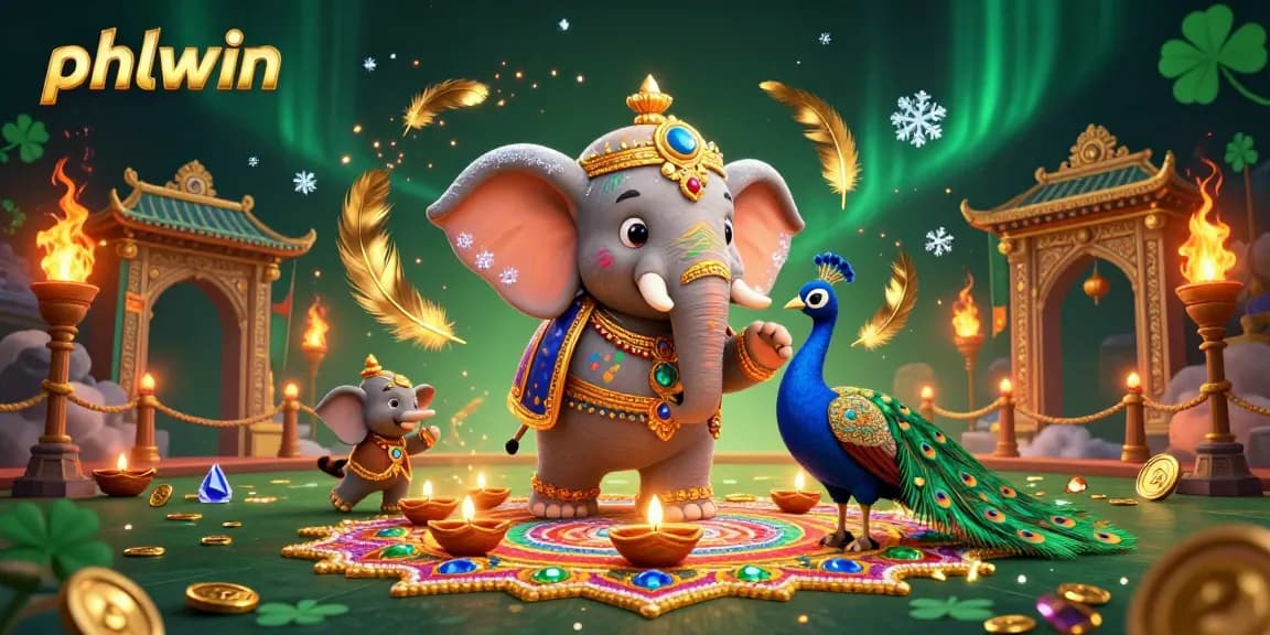 Experience thrilling gaming opportunities at phlwin with vibrant visuals of animated casino elements.
