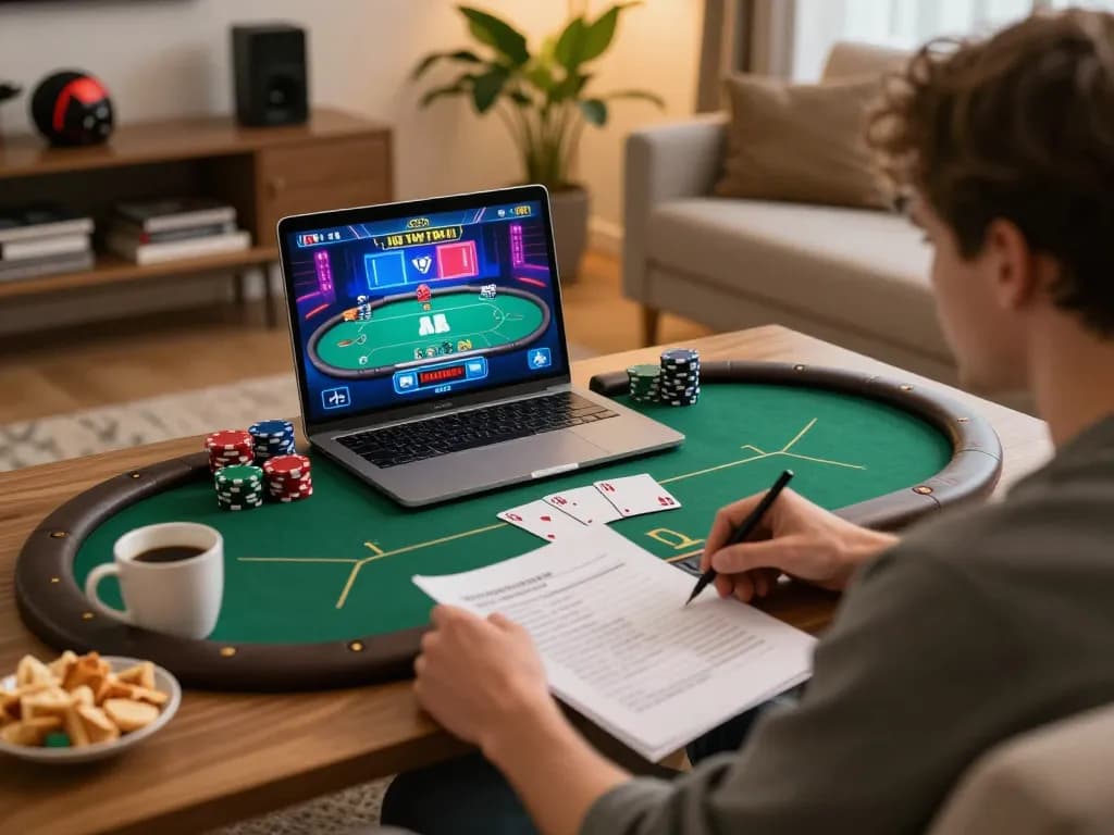 Players engaging with LGOSUPER online poker game equipment for strategic gameplay