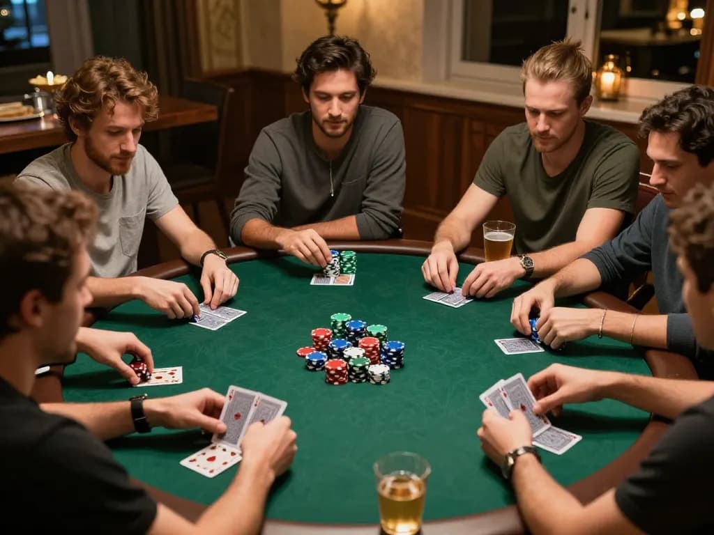 Menghadiri malam poker di rumah yang mendebarkan bersama teman sambil menjelajahi strategi kemenangan di https://virtualpaymentsystems.com/about.