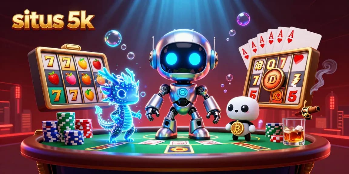 Experience thrilling wins at situs 5k with dynamic slot reels, lucky 7s, and jackpot excitement.