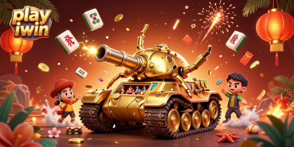 Engage with vibrant games and excitement as you play iwin at a miniature casino scene.
