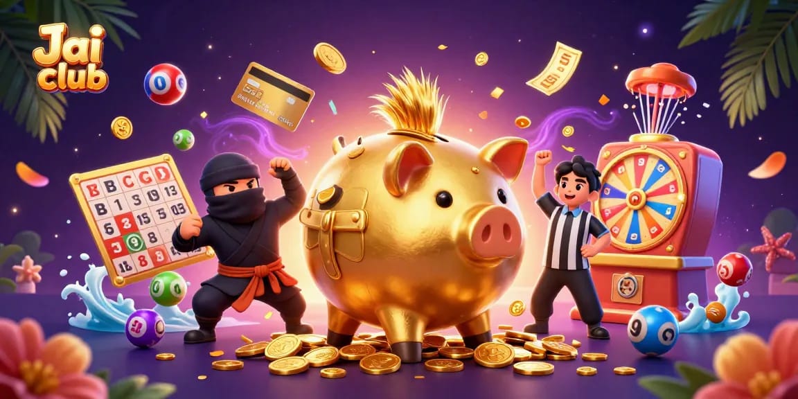 Experience thrilling games at Jai club with vibrant lottery elements and golden rewards.