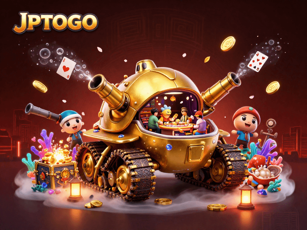Experience the excitement of JPTOTO's new kitchen set with vibrant casino-themed elements.