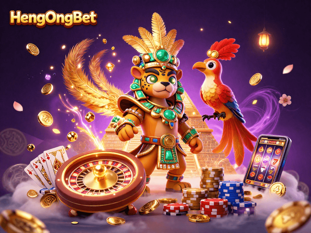 Experience the thrill of HengOngBet with mystical Mayan elements and dynamic casino features.