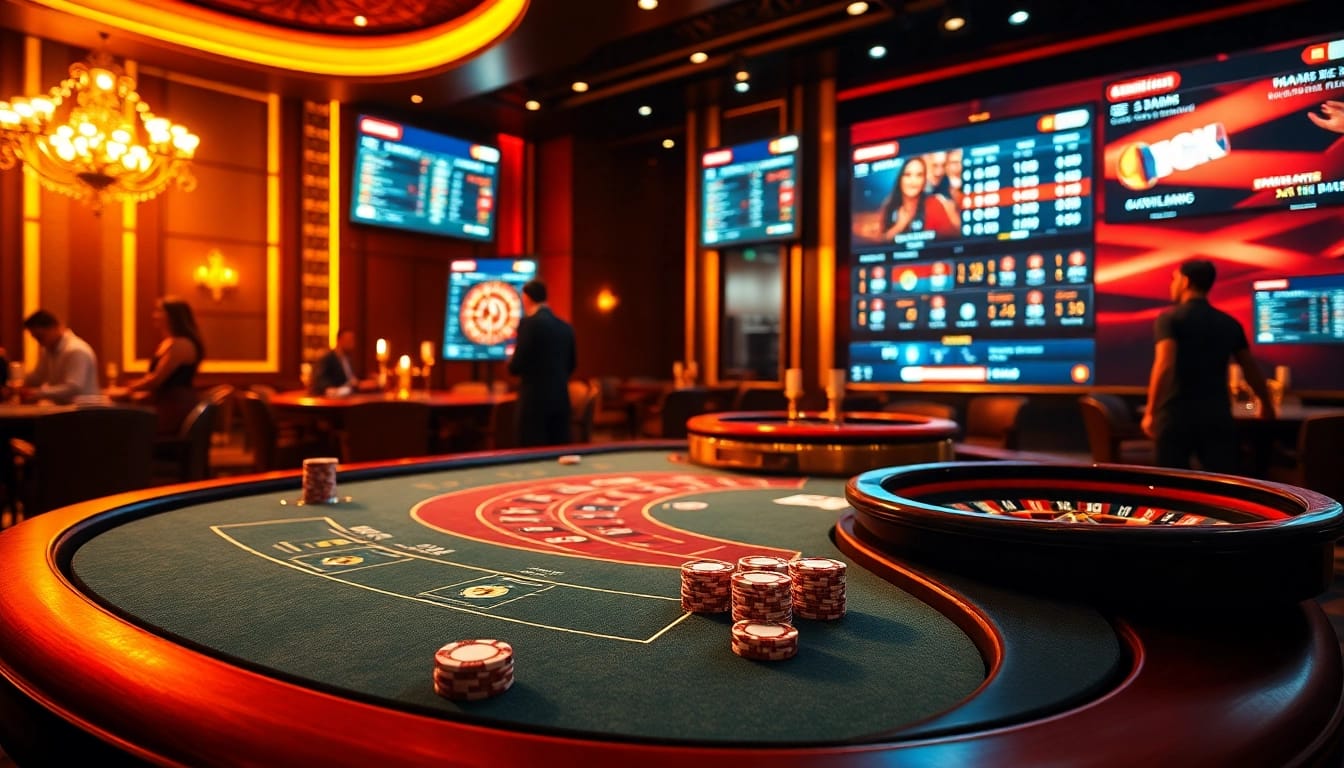 Experience the thrill of gaming at xx 88’s luxurious casino tables with vibrant action and excitement.