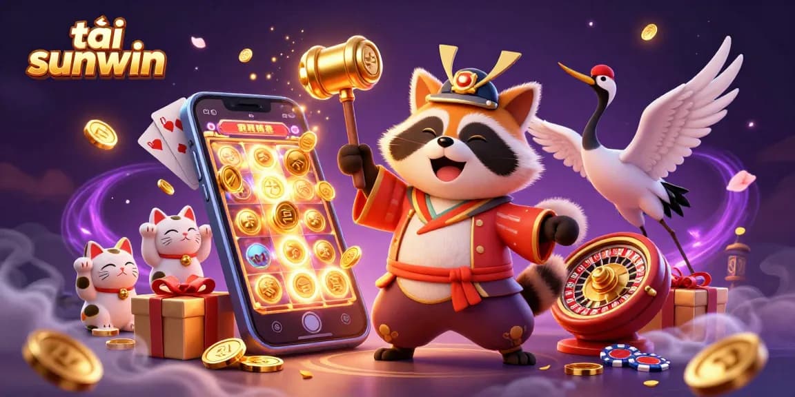 Play exciting games and tải sunwin for a thrilling casino experience with vibrant characters and colorful elements.