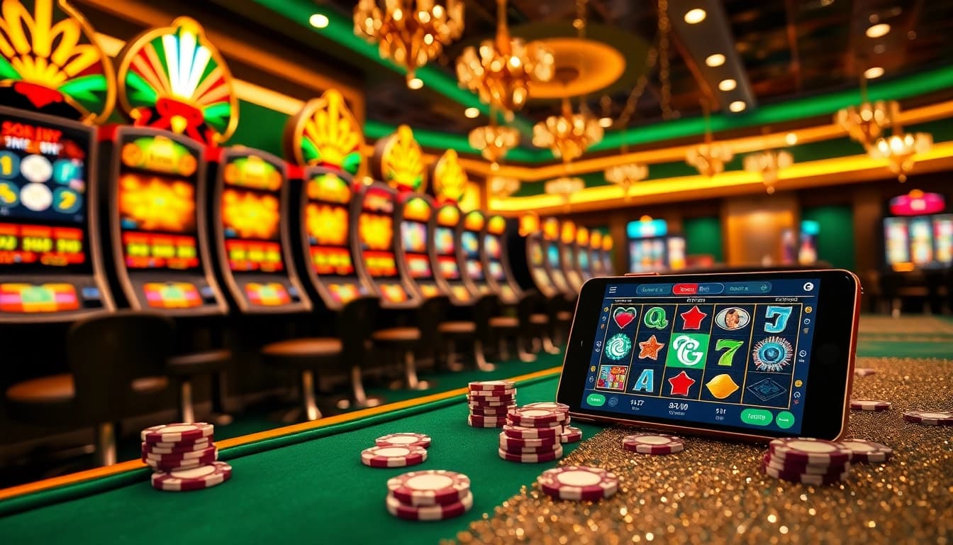 Experience the excitement of slot gacor bonus besar in a vibrant online casino setting.