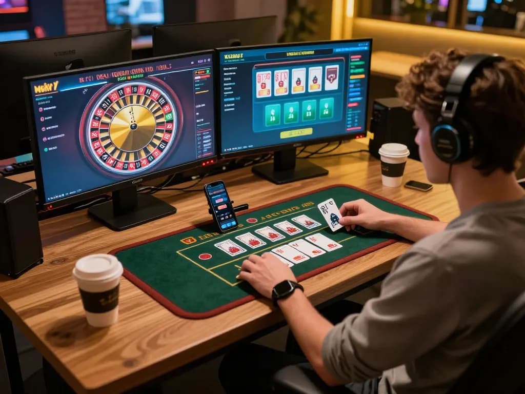 Player strategizing in an engaging online casino session on Sunwin app.
