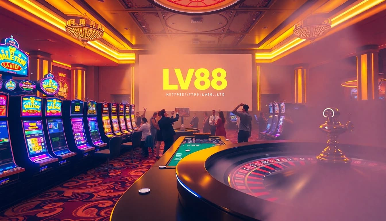 Experience the excitement of https://lv88.ltd/ with vibrant casino games, poker tables, and thrilling action.
