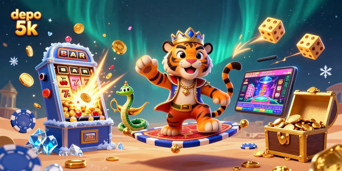 Raih kemenangan besar dengan bermain slot gacor di depo 5k yang mudah dan menyenangkan.