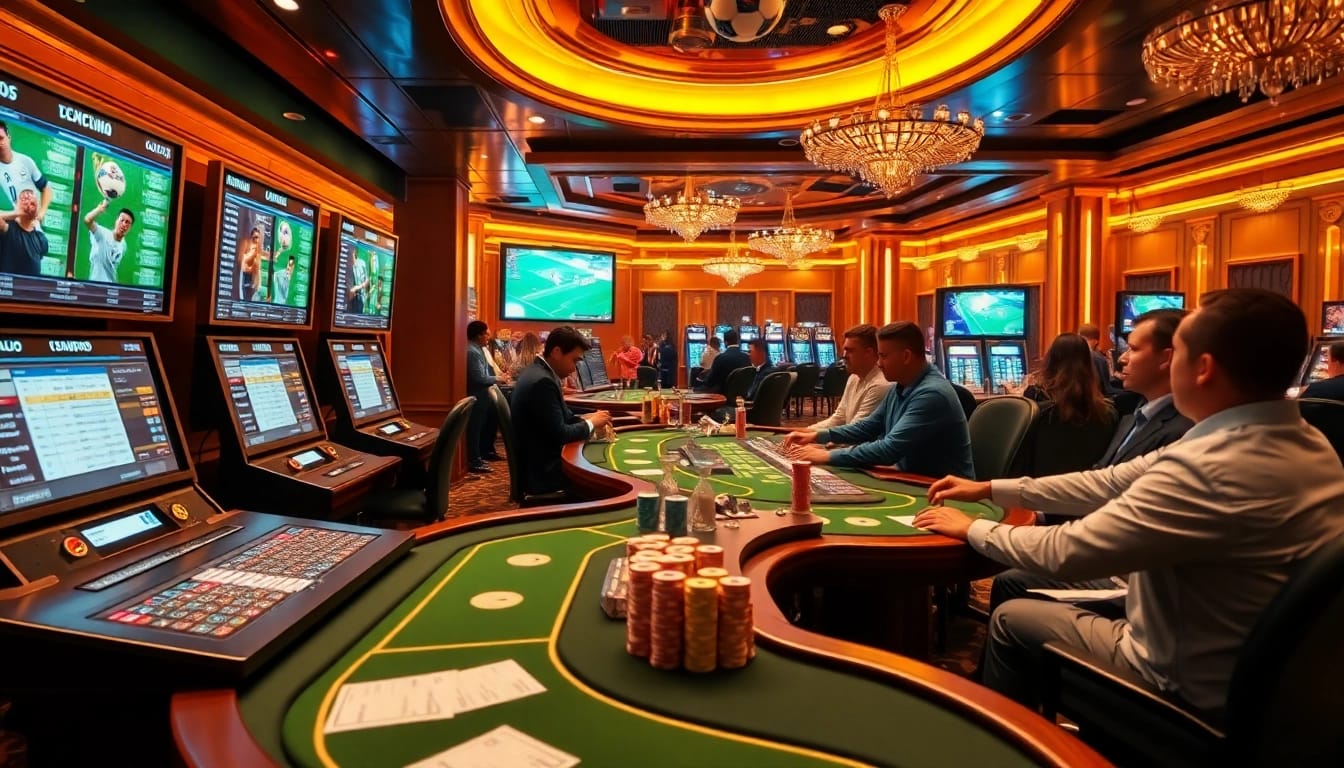 Situs Judi Bola Piala Dunia 2029 enhancing betting excitement with luxurious casino setups