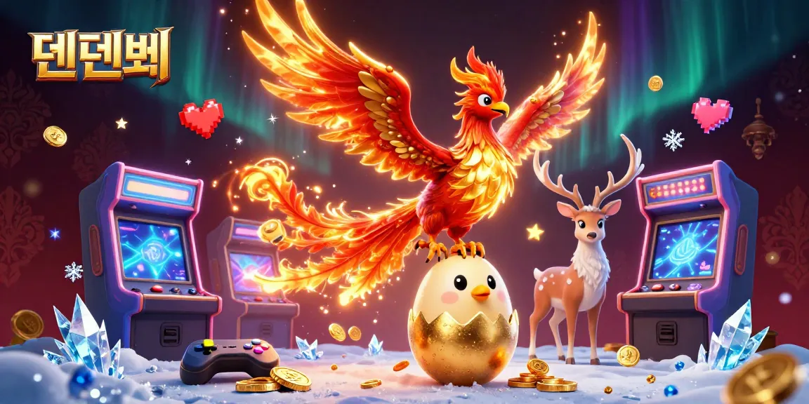 Play thrilling games at 텐텐벳 with vibrant visuals and dynamic casino features in this 3D scene.