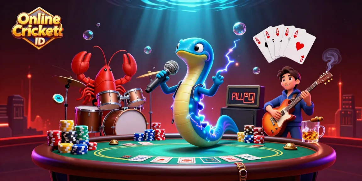 Bet on cricket with a verified Online Cricket ID, witnessing the vibrant underwater casino scene.