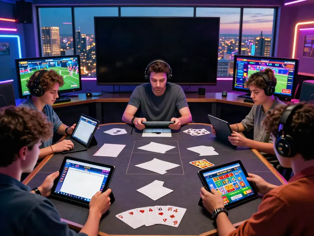Engaged players enjoying various betting options on the vibrant XX88 online gaming platform.
