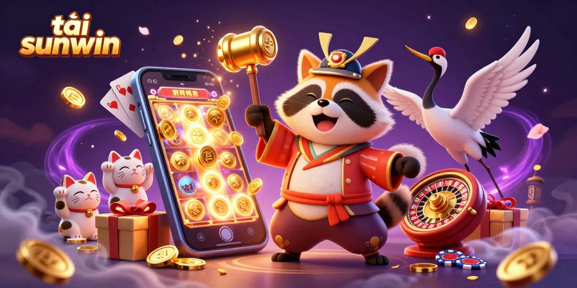 Play exciting games and tải sunwin for a thrilling casino experience with vibrant characters and colorful elements.
