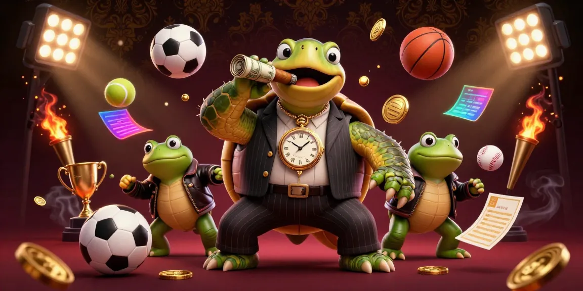 Engage in championship betting with laskartogel's vibrant sports scene featuring dynamic 3D characters.