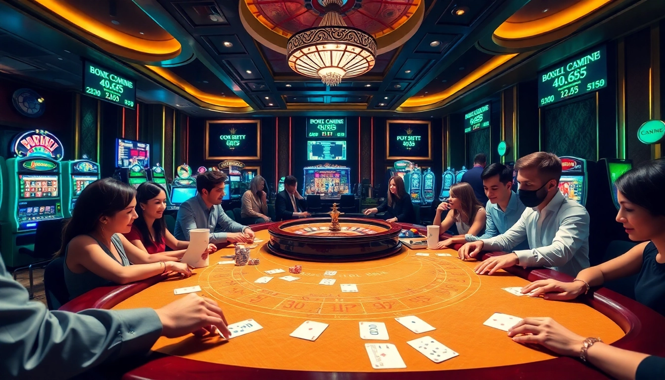 Enjoying the tỷ lệ kèo nhà cái at a luxurious casino table amidst high-stakes excitement.