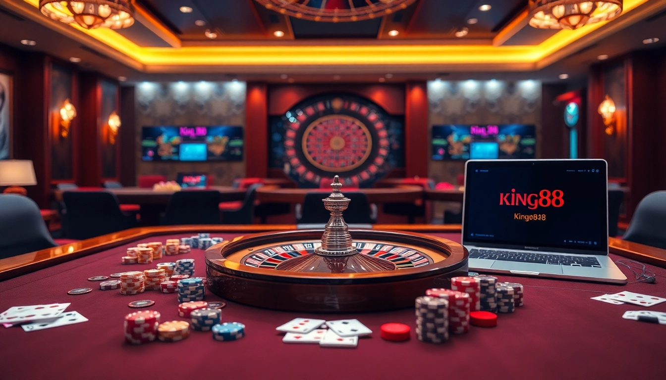 Gamble smartly at https://king88b.us.com/ with a thrilling casino table experience.