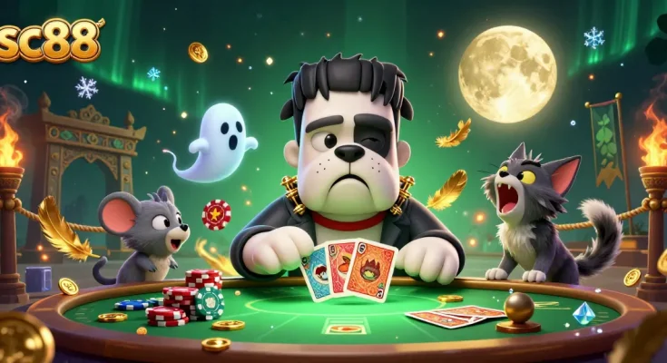 Experience thrilling card games and bonuses at sc88's enchanting online casino.