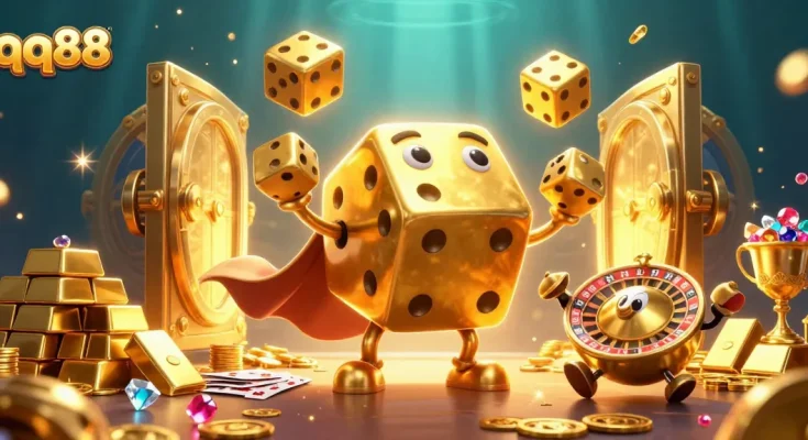 Experience thrilling wins at qq88 while engaging with dynamic casino characters and gleaming treasures.